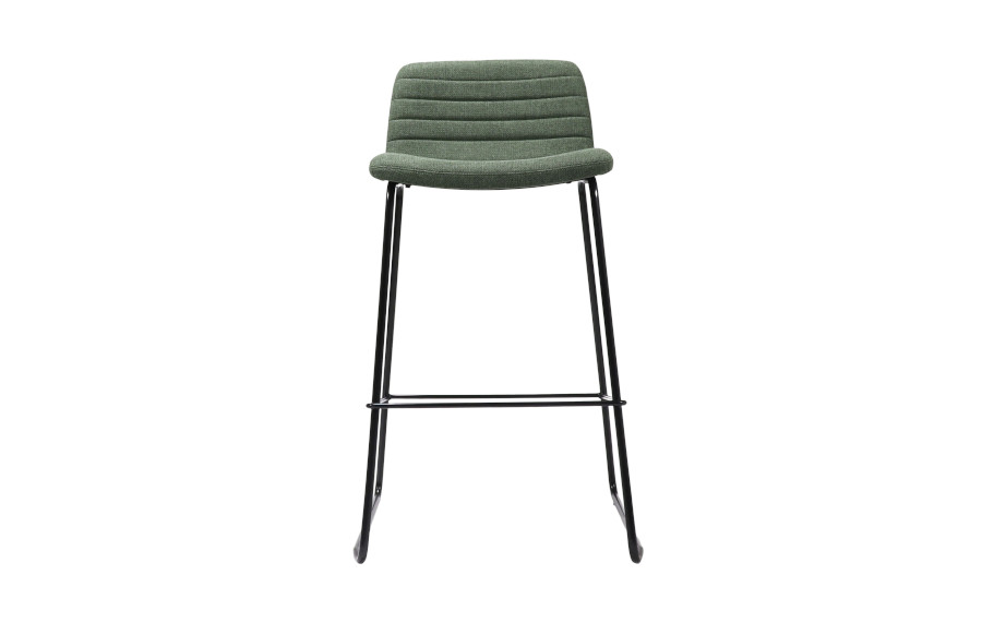Olive Green Fabric with Black Base